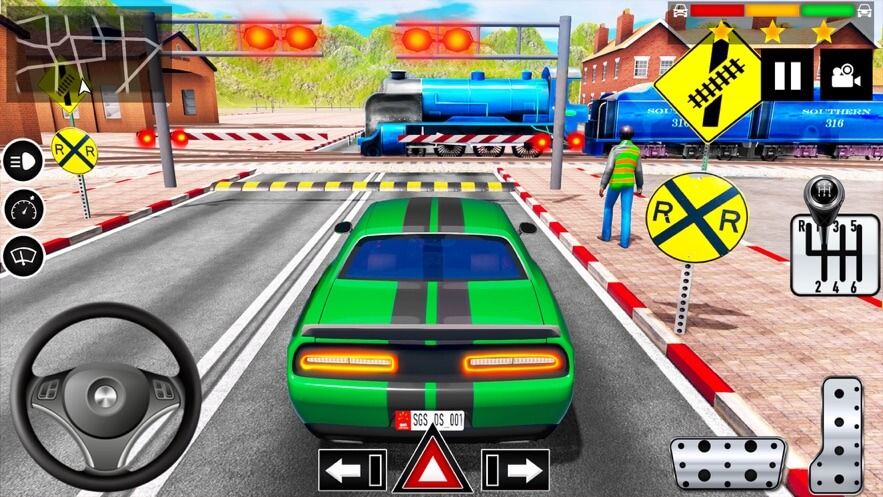 car school game download