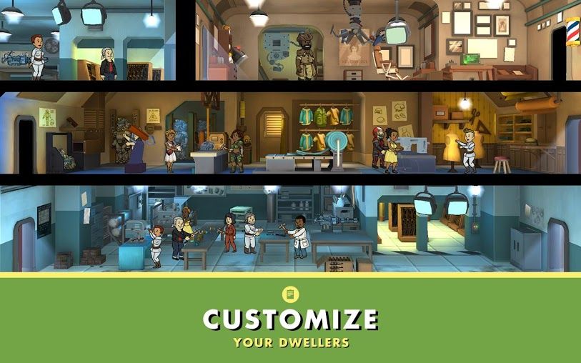 games like fallout shelter ios