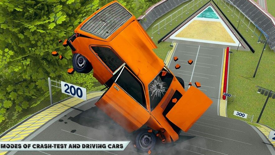 car crash simulator beamng drive accidents mod apk