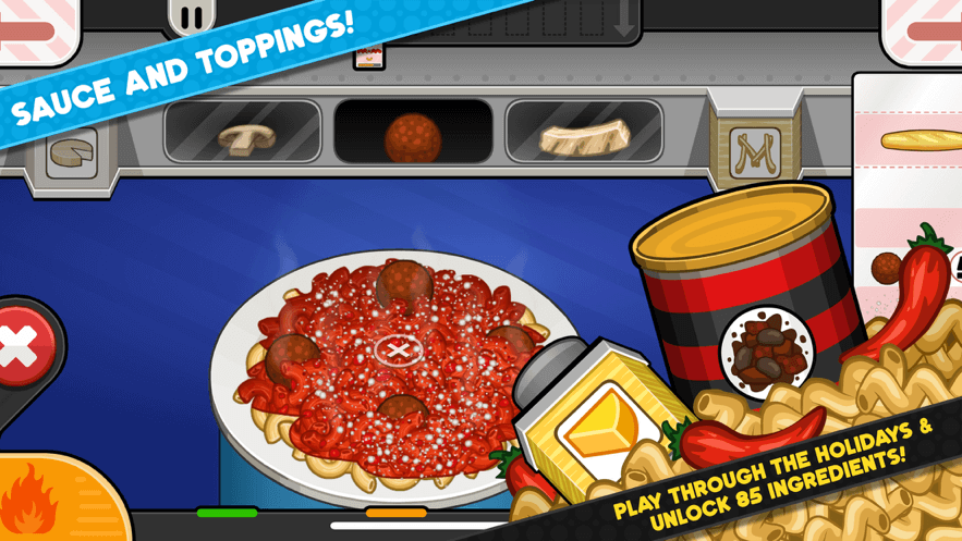 Papa's Pastaria To Go! fungameshare.com | Share Games for Chrome/iOS